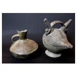 Lot 261 Two Huacos Blackware Vessels