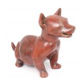 Lot 293 Very Large Colima Redware Dog, 300 BCE - 300 CE