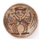 Lot 295 Cocle Style Polychrome Pottery Plate