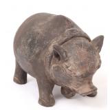 Lot 312 Rare Indonesian Pottery Piggy Bank, Majapahit