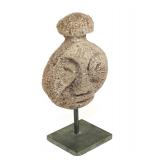 Lot 357 Antique Inuit Whale Bone Carved Maskette