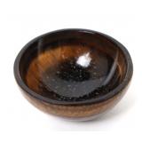 Lot 385 Lovely Miniature Tigers Eye Bowl