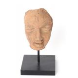 Lot 455 Indian Gupta Terracotta Head, ca. 3rd to 5th Century AD