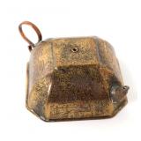 Lot 495 Chinese Squat Copper or Brass Teapot Water Dropper