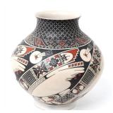 Lot 530 Pueblo Pottery Vase by Damian Quezada