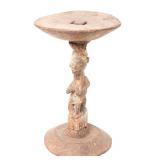 Lot 570 Mounted Early Yoruba Figure, Side Table