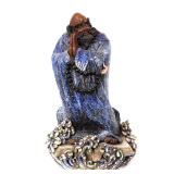 Lot 2 Massive Chinese Porcelain Bodhidharma Statue - Over 2ft