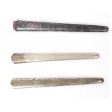 Lot 35 Three Indonesian Kris Dagger Chapes