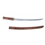 Lot 52 Japanese Wakizashi Sword wScabbard