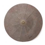 Lot 125 Japanese Metal Jingasa Helmet