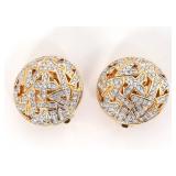 Lot 134 Beautiful Vintage Style Clip-On Earrings