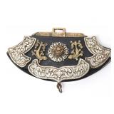 Lot 150 Excellent Silver & Brass Tibetan Purse, Circa 1800s