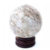 Lot 212 Ancient Dinosaur Bone Polished Sphere