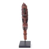 Lot 222 Indonesian Shaman Finial Decanter Spout