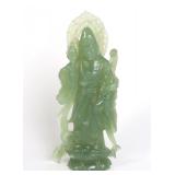 Lot 261 Chinese Hardstone Guanyin