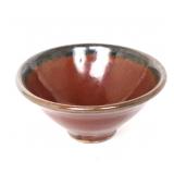 Lot 282 Chinese Brown and Black Glazed Bowl