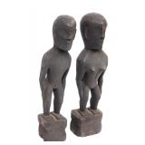 Lot 303 Pair of Male & Female Ifugao Rice Gods, Bulul