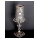 Lot 336 Massive German Pewter Chalice