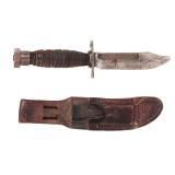 Lot 10 US Military Combat Knife & Sheath