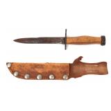 Lot 14 USN WW2 Bayonet w Sheath