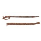Lot 84 MOP Talibong Sword & Scabbard