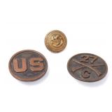 Lot 127 US Military Button Collection