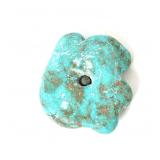 Lot 156 Turquoise Pendant Abstract Form, 44 Grams