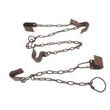 Lot 202 Antique Iron Shackles