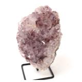 Lot 217 Nice Raw Amethyst Geode Mineral on Stand