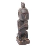 Lot 247 Lovely Wood Carved Indonesian Ancestor Figure