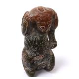 Lot 292 Chinese Feline Carved Stone Statue