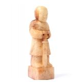 Lot 325 Chinese Hardstone Standing Guardian