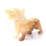 Lot 327 Chinese Hardstone Carved Jaguar