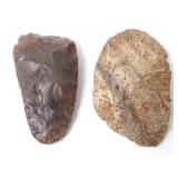 Lot 362 Very Nice Paleo Point & Scraper