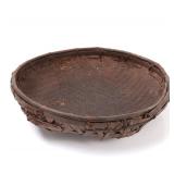 Lot 378 Filipino Handwoven Shallow Basket