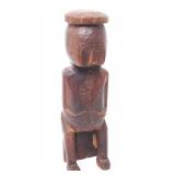 Lot 393 Fine Wood Carved Ancestor Figure