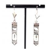 Lot 18 Navajo Silver Earrings