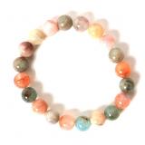 Lot 53 Gorgeous Natural Morganite Bead Bracelet