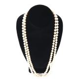 Lot 134 Long Layerable Decorative Pear Necklace