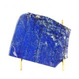 Lot 142 Gorgeous Raw Slab of Lapis Lazuli on Stand