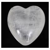 Lot 159 Large Crystal Quartz Heart