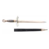 Lot 13 WWII German Luftwaffe Dagger wScabbard