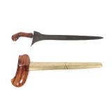 Lot 25 Javanese Keris Dagger w Scabbard