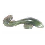 Lot 113 Chinese Jade Carved Belt Hook