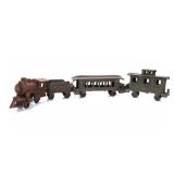 Lot 150 Vintage Cast Iron Steam Locomotive