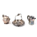 Lot 160 Gorham Creamers & Candy Dish