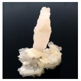 Lot 191 Pink Stilbite Crystals on Chalcedony Stalactites Crystal