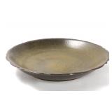 Lot 270 Chinese Olive Green Glaze Service Plate