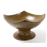Lot 281 Chinese Olive Green Fruit Bowl