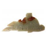 Lot 297 Chinese Archaistic Jade Style Pendant